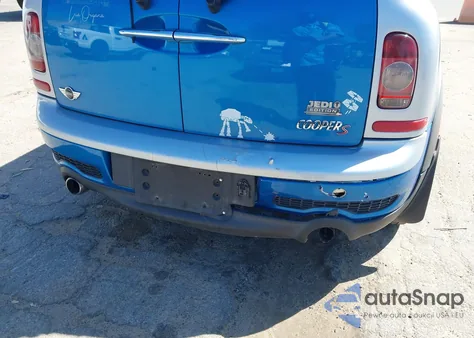 2008 Mini Cooper S Clubman z USA, uszkodzony, nr VIN WMWMM33578TP89558